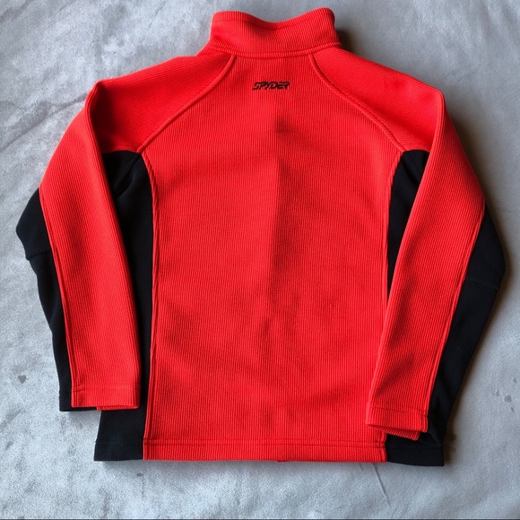 Spyder Full Zip Sweater Boys Size M - Picture 5 of 7